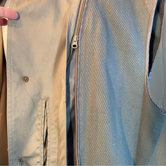 Stafford Performance Beige Trench Coat With Removable Thermal Lining - Picture 10 of 12